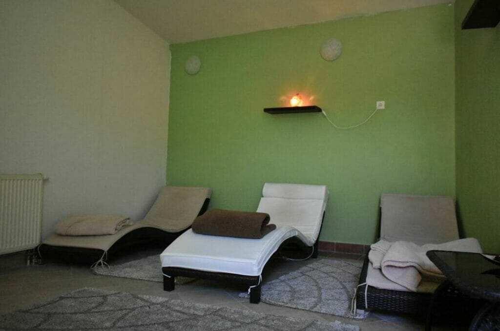 Oddychová zóna vo wellnesse hotela Solisko na Štrbskom Plese